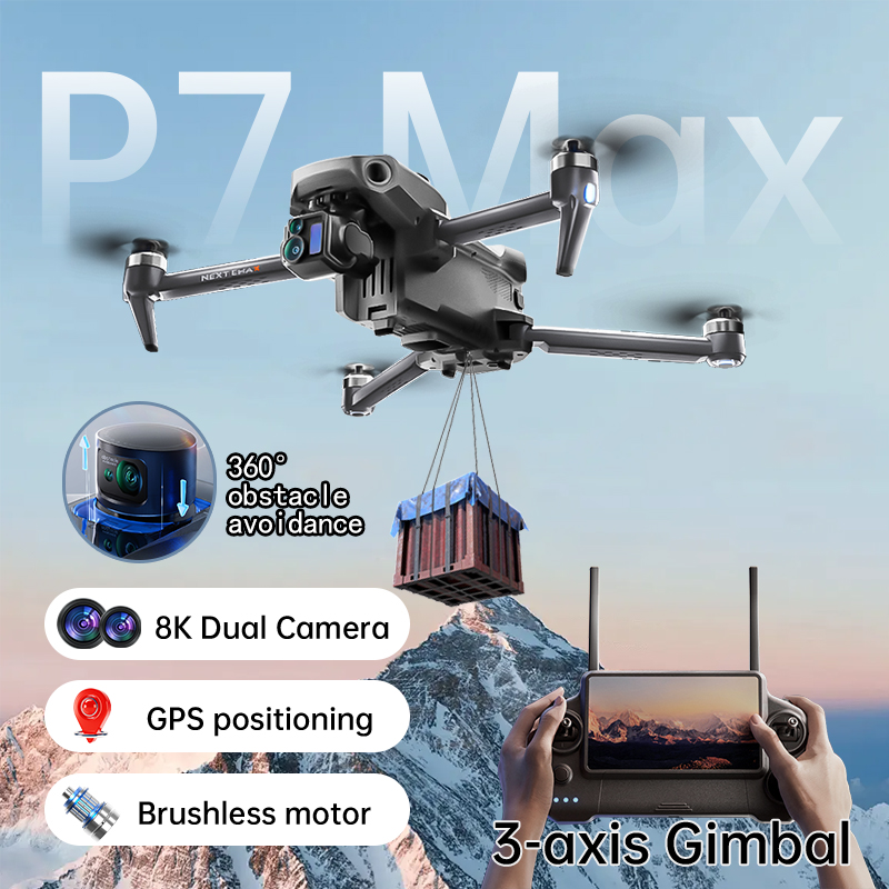 Drone Gps Mount - Nuevo Dron P7 Max 8K con