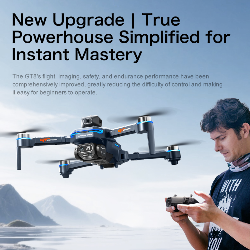 Dron Original GT8 8K Profesion - Drone Gps Mount reseña y precio
