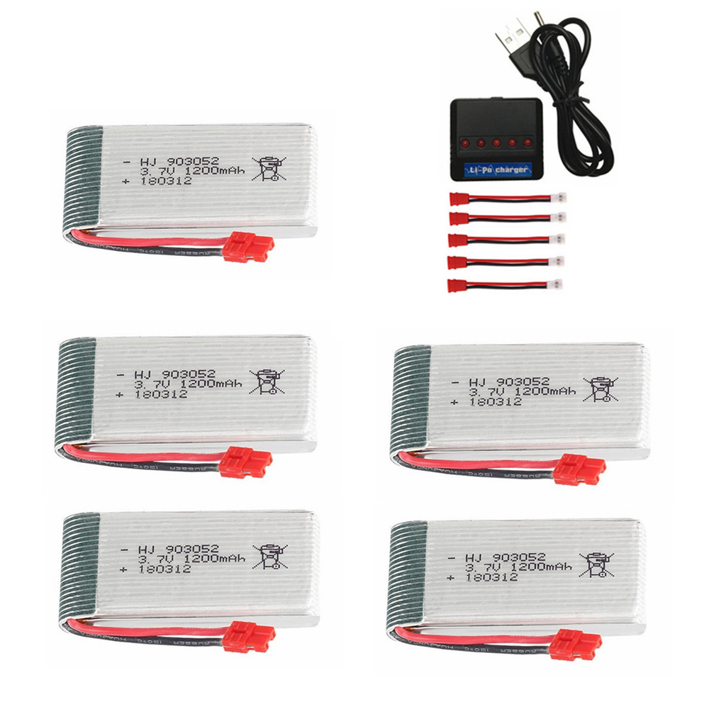 Batería lipo 3,7 V 1200mAh 903 - Drone Charger reseña y precio