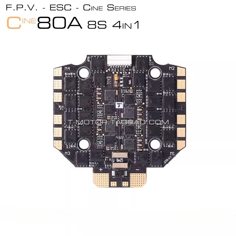 Tmotor Cine C80A 4 en 1 Torre  - Drone Flight Controller reseña y precio